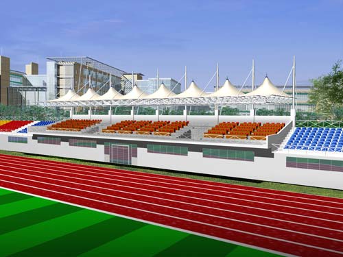 商業(yè)街膜結構